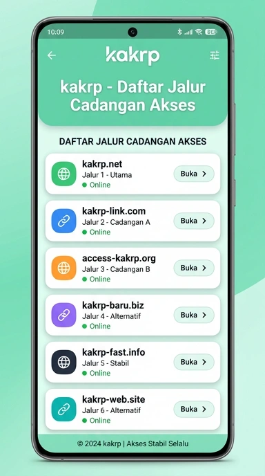 Halaman Link Alternatif untuk Kakrp Pengguna Android